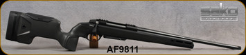 Used - Sako - 308Win - S20 Precision - Grey S20 tactical precision rear stock w/quick-adjustable cheek piece/Black Cerakote, 20"Fluted Barrel, Threaded(MT5/8-24), 5 round detachable magazine, Mfg# SLS2934A42A974 - NIB