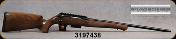 Anschutz - 223Rem - Model 1771 D - Oiled walnut stock, light German style stock w/German cheek piece & Schnabel forend tip/Blued Finish, 23"Barrel, Single Stage Tuned Trigger, Mfg# 016087, S/N 3197438