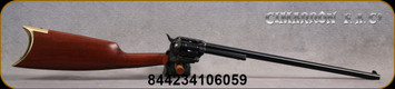 Cimarron - 357Mag/38Spl - Revolving Carbine Rifle - Walnut Stock/Brass Buttplate/Case Hardened Frame/Standard Blue Finish, 18" Barrel, Mfg# MP409 - STOCK IMAGE