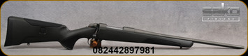Sako - 7mm-08Rem - 85 S Finnlight II - Black RTM fiberglass stock w/Fully adjustable Cheekpiece/Tungsten Cerakote, 20.4"Cold Hammer Forged, Fluted Barrel, 5 round detachable magazine, Single Stage Trigger, Mfg# SBV2614A193072B/JRSF352