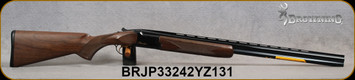 Browning - 28Ga/2.75"/28" - Citori Hunter Grade I - O/U - Satin Grade I American walnut stock/Gloss Finish Blued Metal w/Gold Enhancement on Receiver, Three flush chokes(F, M, IC), Silver Bead Front Sight, Mfg# 018258813, S/N BRJP33242YZ131