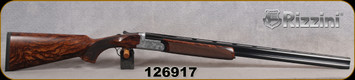 Consign - Rizzini - 20Ga/3"/28" - BR110 Dakota - O/U - Optowood Laser wood grain finished Turkish Walnut/Coin Finish game scene & scroll engraved Receiver/Blued Barrels, Single selective trigger - only 25rds fired - in orig.box