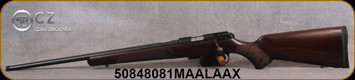 CZ - 22 LR - Model 457 American - Left Hand - Turkish Walnut Stock/20.7" Barrel - 5rd Detachable Magazine - Mfg# 5084-8081-MAALAAX