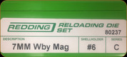 Redding - Full Length Sets - 7mm Wby Mag - 80237 - DAMAGED BOX