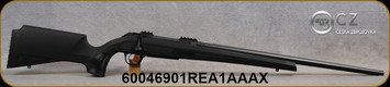 CZ - 300Win - Model 600 ALPHA - Black Soft-Touch Polymer Stock w/Serrated Grip Zones/Blued Finish, 24"Threaded Semi-Heavy Barrel, Mfg# 6004-6901-REA1AAAX