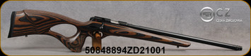 CZ - 22LR - Model 457 Thumbhole - Bolt Action Rimfire Rifle - Grey Laminate Thumbhole Stock/Blued, 20.67"Threaded(1/2x20) barrel, Mfg# 5084-8894-ZD21001 - STOCK IMAGE