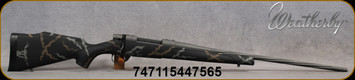 Weatherby - 6.5PRC - Vanguard MeatEater Edition - Grey&Brown Accented Black Synthetic Stock/Graphite Black Cerakote fluted bolt/Tungsten Cerakote, 24"Spiral Fluted, #2Contour,Threaded(1/2x28tpi)Barrel, 4rd Hinged Floorplate, Mfg# VMA65PPR4T