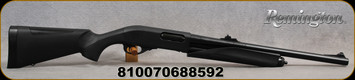 Remington - 12Ga/3"/20" - Model 870 Fieldmaster - Black Synthetic Stock/Matte Black Finish, Fully Rifled Deer Barrel, Rifle Sights, Mfg# R68859