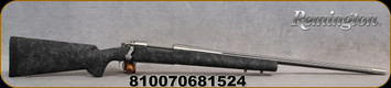Remington - 300WinMag - Model 700 Sendero SFII - Black w/Grey Web HS Precision stock w/full-length aluminum bedding blocks/Stainless/Graphite Black Two-Tone Fluted, 26"Barrel, Mfg# R27313