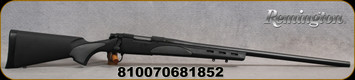 Remington - 22-250Rem - Model 700 SPS Varmint - Bolt Action Rifle - Vented Black Synthetic Stock/Matte Blue Finish, 26"Heavy Barrel, 4 Round Capacity, Mfg# R84216