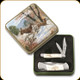 Remington - Whitetails Tin Collector Gift Set w/2 Folding Knives - 15693