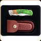Remington - Rocky Mountain Elk Tin Collector Gift Set w/Folding Knife and Sheath - R15718