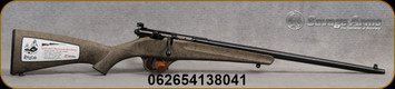 Savage - 22LR - Rascal - Youth Single Shot - Bolt Action Rifle - FDE w/Black Web Synthetic Stock/Blued Finish, 16.25" Barrel, Mfg# 13804