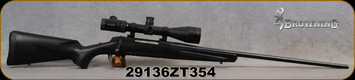 Consign - Browning - 300WinMag - X-Bolt Composite Stalker - DT - Black composite stock/blued Finish, 26"barrel, detach.rotary mag., short throw bolt, adj.trigger - 5rds fired - Vortex Viper 4-16x50, EBR1 Ret. Illuminated - c/w orig.rifle box