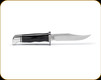 Buck Knives - Brahma - 4.5" Blade - 420 HC - Black Phenolic Handle w/ Aluminum Guard and Pommel - 0117BKS-B