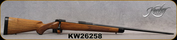 Consign - Kimber - 7mmRemMag - Model 8400-M Classic Select Grade - Select Walnut Stock w/Ebony forend tip/Blued, 26"Barrel - unfired, in new padded 'scoped' soft rifle case - see description for more details