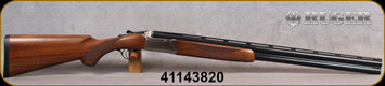 Used - Ruger - 12Ga/3"/28" - Red Label - O/U Shotgun - Checkered Select Walnut Stock/Nickel receiver/Blued Barrels, Full Ruger shotgun kit, Barrel selector, 5 chokes, wrench - less than 200 rounds fired