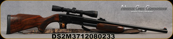 Consign - Ithaca - 12Ga/3"/24" - M37 Deerslayer - Rifled Barrel - Grade AA Walnut Stock & Forend/Engraved Receiver/Blued Finish, F/O Sight - Unfired - Leupold Rifleman, 3-9x40, Heavy Duplex - in soft case - see description for more details