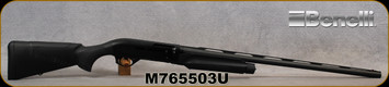 Consign - Benelli - 12Ga/3"/28" - M2 Field - Black Synthetic Stock/Matte Black Finish, c/w Gun kit, oil, manual, (5)chokes&wrench, LOP Spacer kit,  - Unfired, in original case