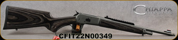 Chiappa - 44RemMag - Model 1892 Wildlands Dark - Lever-Action - Grey Laminate/Cerakote Dark Gray Receiver/Blued, 16.5"Round Barrel, Skinner Peep, Mfg# 920.409, S/N CFIT22N00349