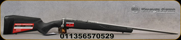 Savage - 270Win - Model 110 Storm - Bolt Action Rifle - Synthetic Adjustable AccuFit AccuStock/Stainless Steel Finish, 22" Barrel, 4 Round Magazine, Mfg# 57052