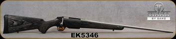 Tikka - 270WSM - T3x Laminated Stainless - Oiled Grey Laminate/Stainless, 24.3"Barrel, 3+1 round magazine, Single Stage Trigger, 1:10"Twist, Mfg# TFTT70VM103, S/N EK5346