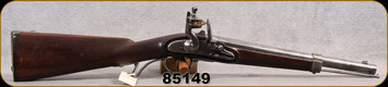 Consign - Austrian - Model 1851 Flintlock - .66 Bore Dia. - Smoothbore Calvary Gun - Walnut Stock/Antique Patina, 14"Barrel