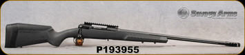 Consign - Savage - 6.5Creedmoor - Model 110 - Black Synthetic Stock/Blued, 24"Barrel, Muzzle Brake, c/w Comb & Buttstock adjustments, manual - unfired, no box