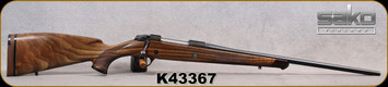Consign - Sako - 30-06Sprg - 85M Bavarian - High-grade walnut stock w/rosewood forearm tip/Blued, 22.4"Barrel, 2.5 lbs trigger, upgraded recoil pad - Very low rounds fired