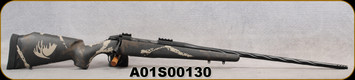 Antler Arms - 7mmPRC - Wild Mountain - Trophy Camo Standard Monte Carlo Stock/Black Cerakote, 24"Spiral Fluted Barrel, S/N A01S00130