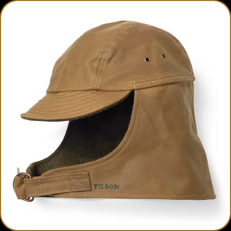 Filson - Tin Cloth Wildfowl Hat - Dark Tan - Large - 60063-L - Prophet ...