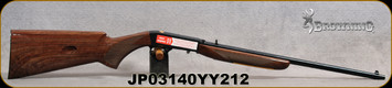 Browning - 22LR - SA 22, Grade VI Blued - High grade walnut stock/Engraved receiver w/gold game scene/Blued Finish, 19.25"Barrel, Mfg# 021002102, S/N JP03140YY212