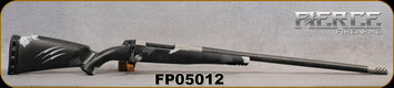 Fierce - 7mmRemMag - Carbon Rogue - Phantom Camo Carbon Fiber ROGUE Stock/Glacier Cerakote/Fierce C3 Carbon, 24"Barrel, Radial Brake, BIX N ANDY DAKOTA Custom Trigger, S/N FP05012
