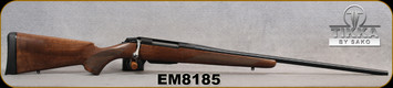 Tikka - 7mmRemMag - Model T3x Hunter - Walnut Stock/Blued, 24.3"Barrel, 3 round detachable magazine, Mfg# TF1T2736103, S/N EM8185