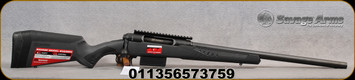 Savage Arms - 12Ga/3"/22" - Model 212 Slug Gun - Bolt Action Shotgun - Black Synthetic Stock/Matte Black Finish, Fully Rifled Barrel, Mfg# 57375