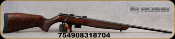 Rossi - 22WMR - RB22 - Bolt Action Rifle- Wood Stock/Blued Finish, 21"Barrel, Adjustable Sights, 10 Round capacity, Mfg# RB22W2111WD