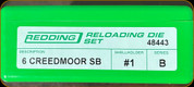 Redding - Small Base Die Set - 6mm Creedmoor - 48443