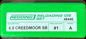 Redding - Small Base Die Set - 6.5 Creedmoor - 48446