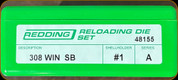 Redding - Small Base Die Set - 308 Win - 48155
