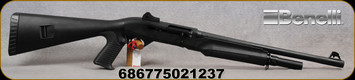 Benelli - 12Ga/3"/18.5" - M2 Tactical - Semi-Auto Shotgun - Black Synthetic Stock w/Pistol Grip/Matte Black Finish, 5+1 Round Capacity, Mfg# 11052