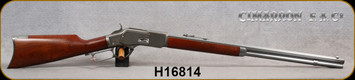 Cimarron - 44-40(44WCF) - Model 1873 Sporting Rifle - Original Finish - Lever Action - Walnut Stock w/Aged Finish/Original (Aged) Finish, 24"Octagonal Barrel, Mfg# CA242A01, S/N H16814