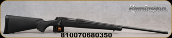Remington - 22-250Rem - 700 ADL - Bolt Action Rifle - Black Synthetic Stock/Blued,24"Barrel, 4 Round Internal Blind Box Magazine, Mfg# R84601