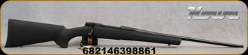 Howa - 270Win - Model 1500 Hogue - Black Finish Hogue Pillar-bedded Overmolded Stock and Recoil Pad/Blued, 22"Threaded(5/8x24)Barrel, Mfg# HGR72632