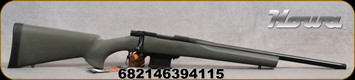 Howa - 223Rem - M1500 Mini Action - Bolt Action Rifle - HTI Green Synthetic/Black Finish, 20"Threaded Barrel, 1:8"Twist, 5 Round Detachable Magazine, HB, Mfg# HMA70223