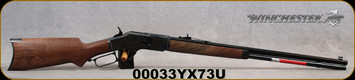 Winchester - 44-40Win - 1873 Sporter CH - Grade III Walnut Pistol Grip Stock/Case Hardened Receiver/Blued, 24" Octagon barrel, Mfg# 534228140, S/N 00033YX73U