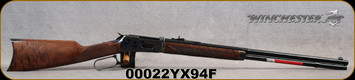 Winchester - 38-55Win - Model 1894 Deluxe Sporting - Lever Action Rifle - Grade VI Black Walnut Stock/Case Hardened Steel Receiver/Semi-Gloss Blued Finish, 24"Half Octagon/Half Round, Button Rifled Barrel, Mfg# 534291117, S/N 00022YX94F