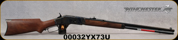 Winchester - 44-40Win - 1873 Sporter CH - Grade III Walnut Pistol Grip Stock/Case Hardened Receiver/Blued, 24" Octagon barrel, Mfg# 534228140, S/N 00032YX73U