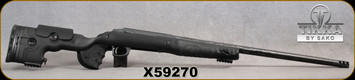 Consign - Tikka - 308Win - T3x Custom LH - Black GRS Stock/Carbon Fiber, 24"Proof Research Barrel - unfired - c/w Dies