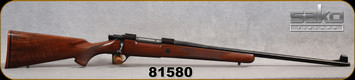 Used - Sako - 375Mag - L61R Finnbear - Select Walnut Stock/Blued Finish, 24.3"Barrel, Hooded front sight