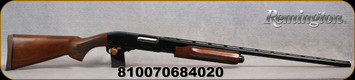 Remington - 20Ga/3"/28" - Model 870 Wingmaster - Pump Action - Gloss Finish American Walnut Stock/Blued Finish, Rem Choke, Mfg# R26947